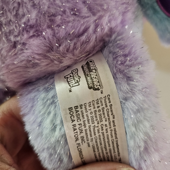 2022 Care Bears 14" 40th Anniversary Care-a-Lot Bear Plush Toy - Picture 7 of 7